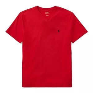 Polo by Ralph Lauren Red Short Sleeve Tee Med New